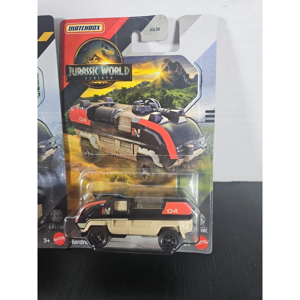 Matchbox Jurassic World Rebirth Hardnoze Lot Of 2 2024 & 2026 NEW SEALED